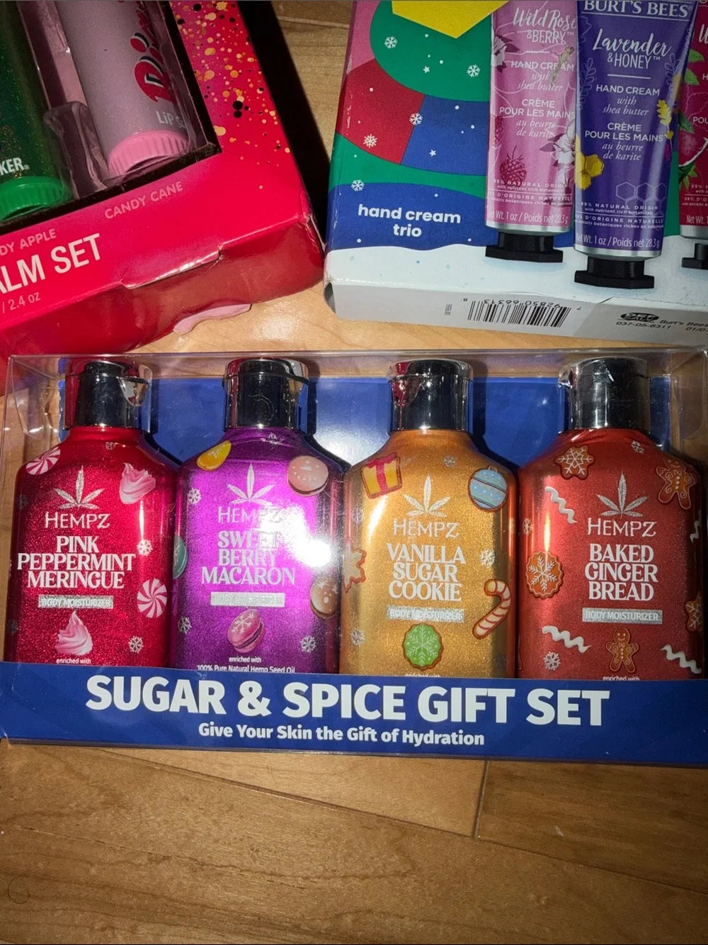 Perfect for Holiday Gifts- Hempz, Lip Smacker, & Burt’s Bees sets! RV:$47!